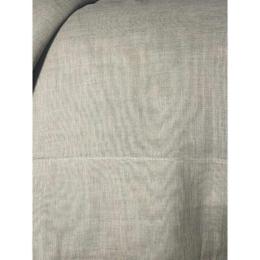 Pottery Barn Sheer‎ Curtain Panels Classic Voile Drapes Set 2 Green 44x84 Pair